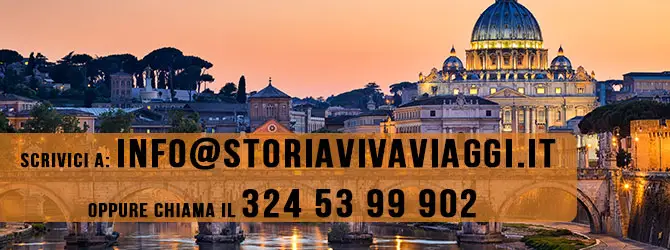 CONTATTA STORIAVIVA VIAGGI PER INFO SU UNA VISITA GUIDATA